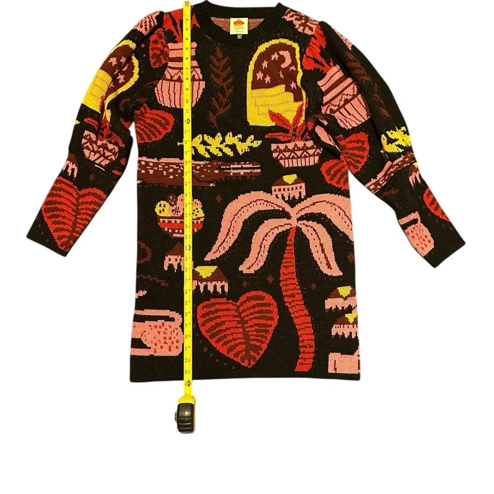 FARM Rio Multicolor Patterned Sweater Cardigan - Picture 11 of 15